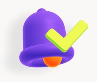 3D Illustration einer Glocke