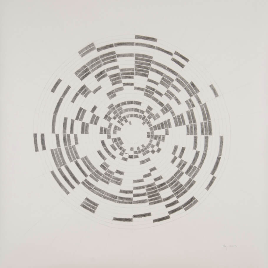May 2013 | graphite on paper, 42 x 42 inches, 2013
