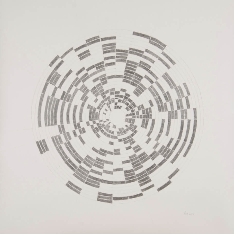 March 2013 | graphite on paper, 42 x 42 inches, 2013