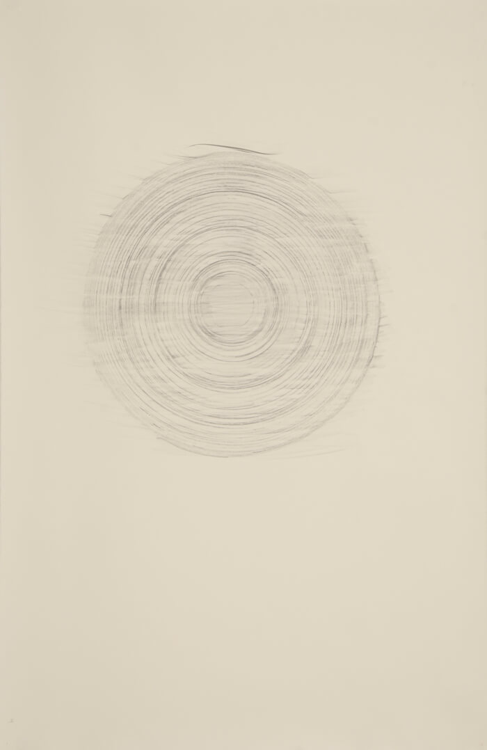 Paper Reel Rubbing HT | graphite on paper, 40 x 26 inches, 2010