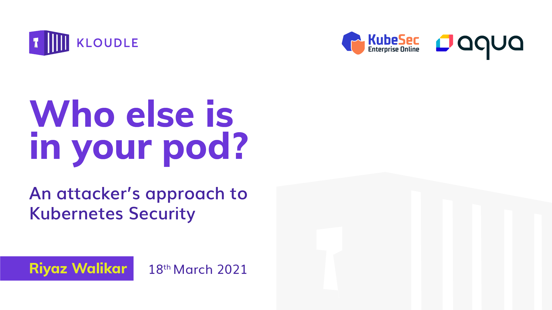 A walkthrough of the slides covered during the KubeSec Enterprise Online 2021 talk with details of the attacks covered and tips and tricks to harden your Kubernetes cluster.