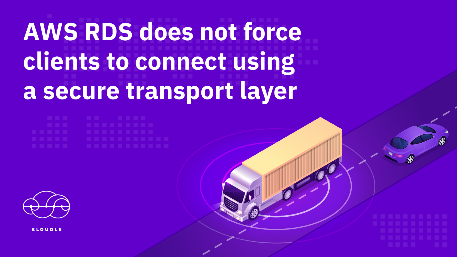 The AWS RDS service, by default, does not enable secure transport layer security, allowing clients to connect insecurely if they want to. This is a blogpost to look at its discovery, why this is a problem and what you can possibly do to mitigate it.