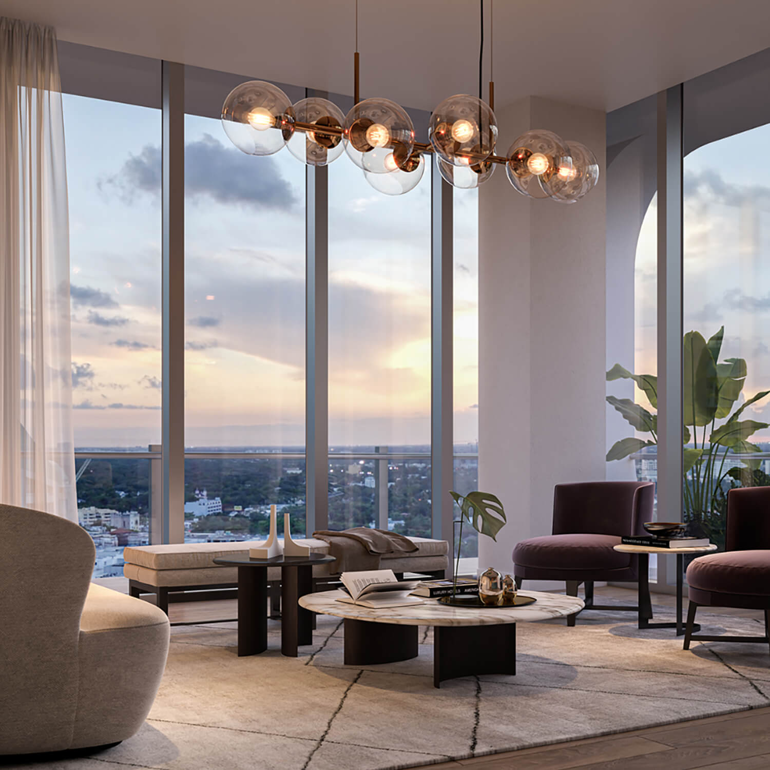 View of Luxury Condos + Multi-Family Dwelling