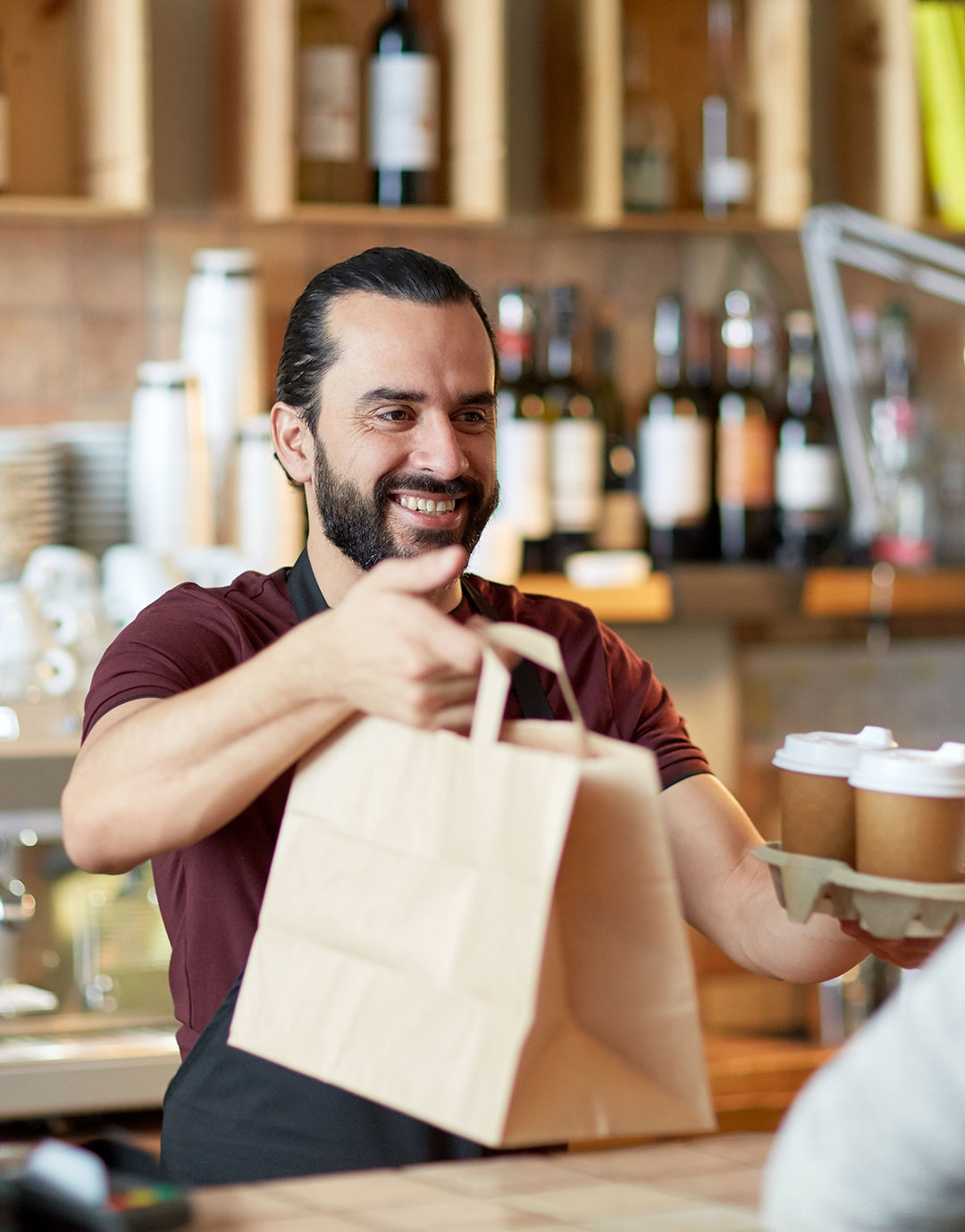 Foodoo Ordering Home Page - Collecting Takeaway from a Restaurant