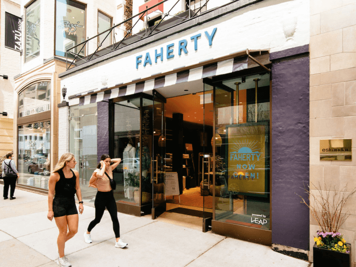 Faherty retail store