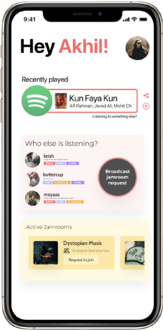 Muse - Playlist Collaboration app Shot