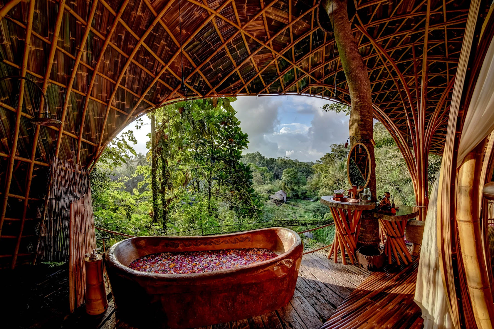 bambu indah indonesia bali sustainable hotel