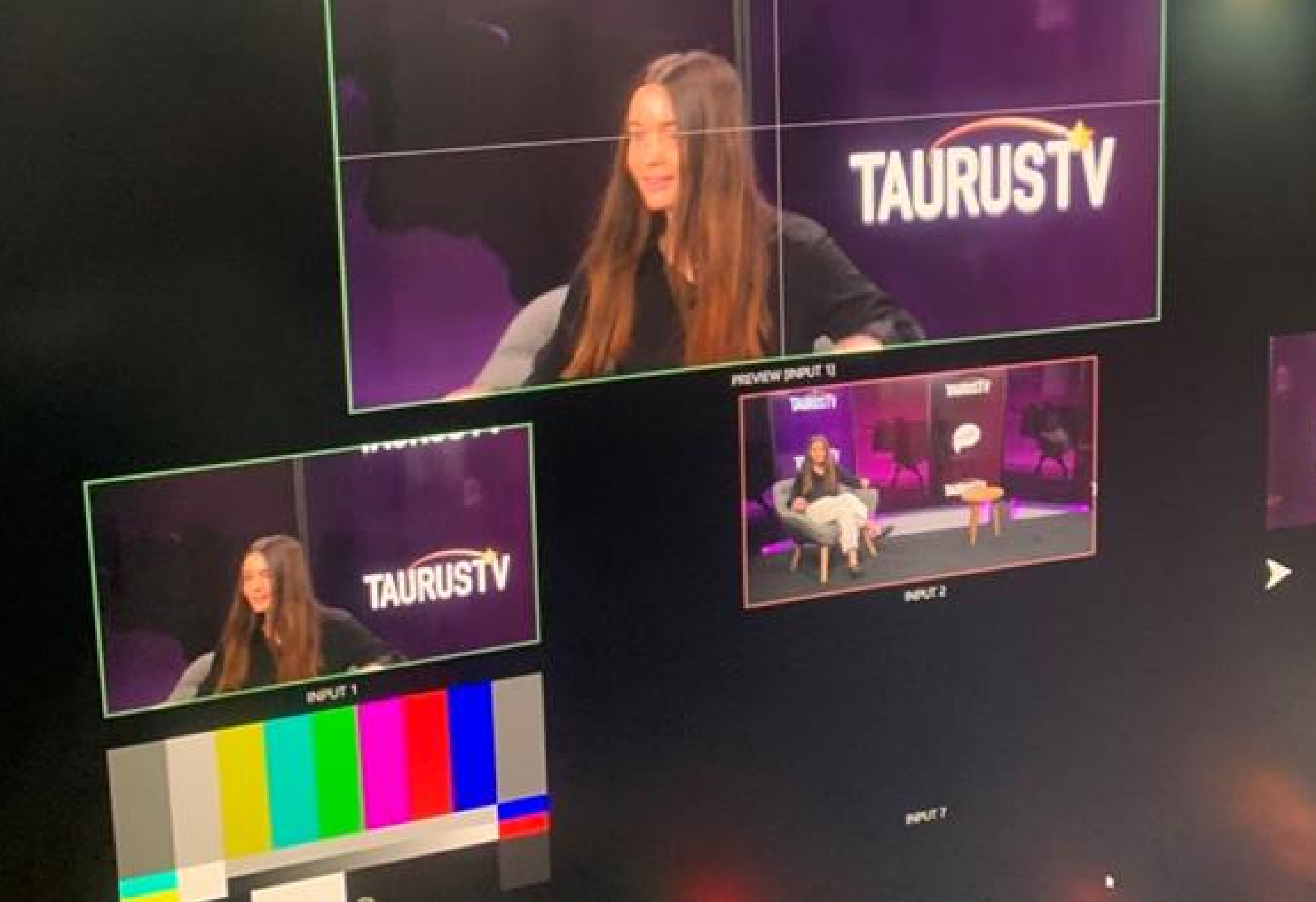 Camera shot of TaurusTV