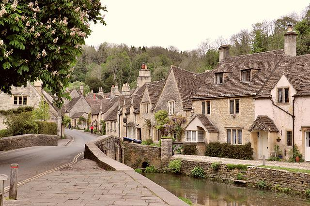 england, village, uk