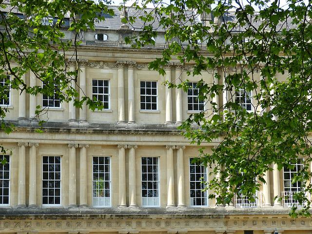 bath, building, facade