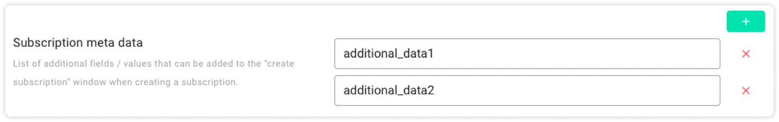 Screenshot of the circuly operations backend settings
