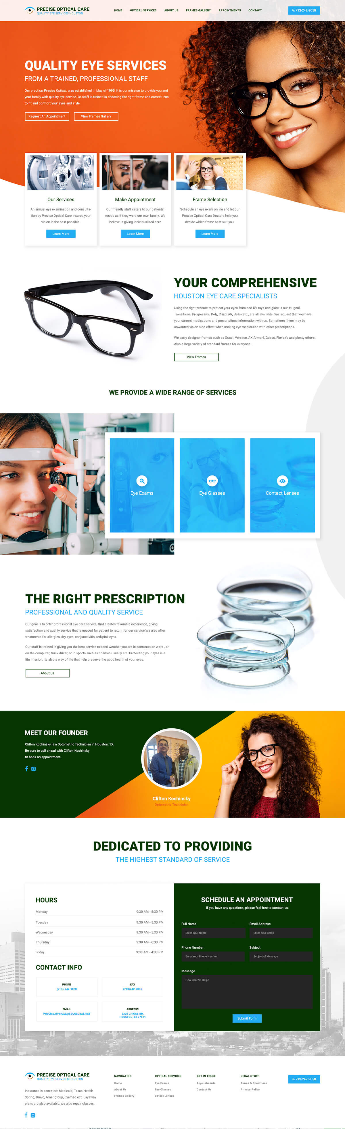 Get your health care business online with our web design services