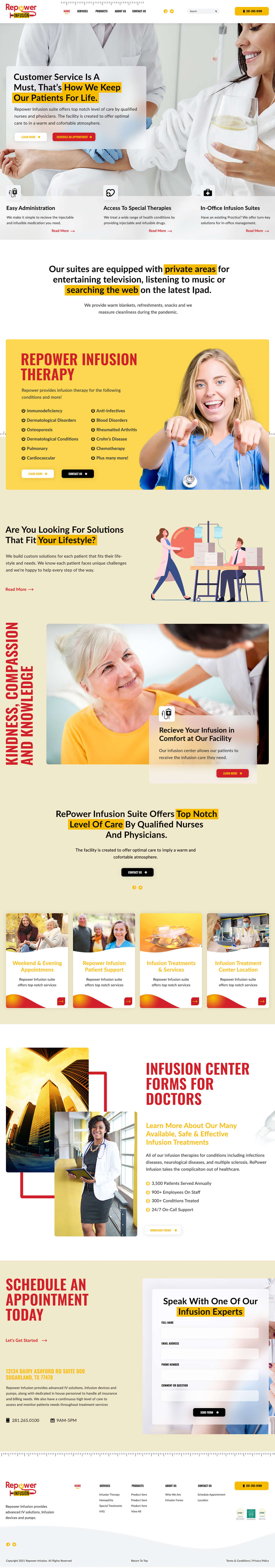 Get your health care business online with our web design services