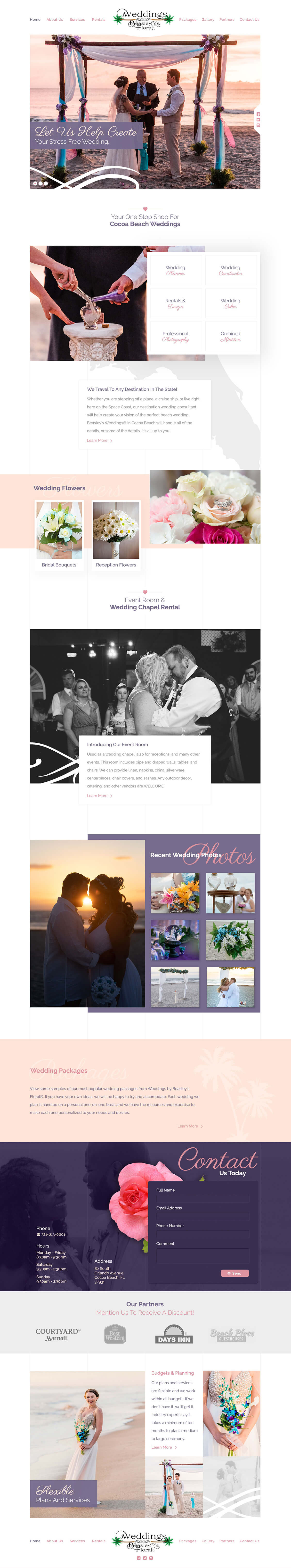 Get your Wedding Planner Website Design with our web design services