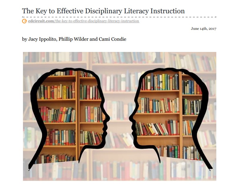 The Key to Effective Disciplinary Literacy Instruction