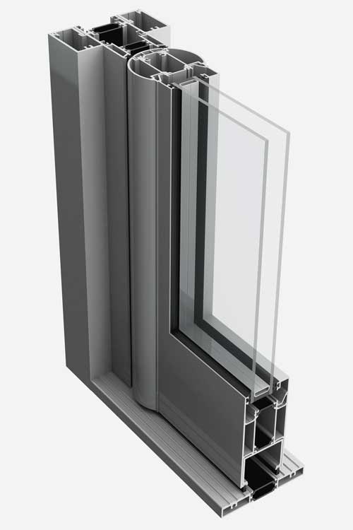 GT55 TB Commercial Door