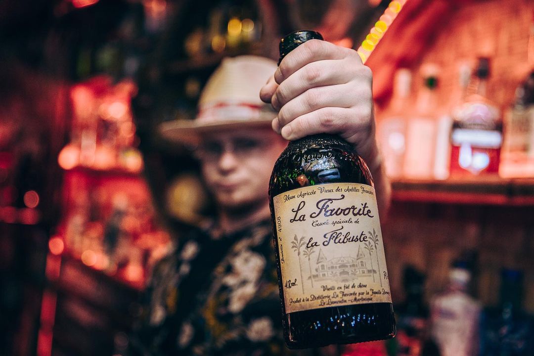 Bottle of Rhum Agricole