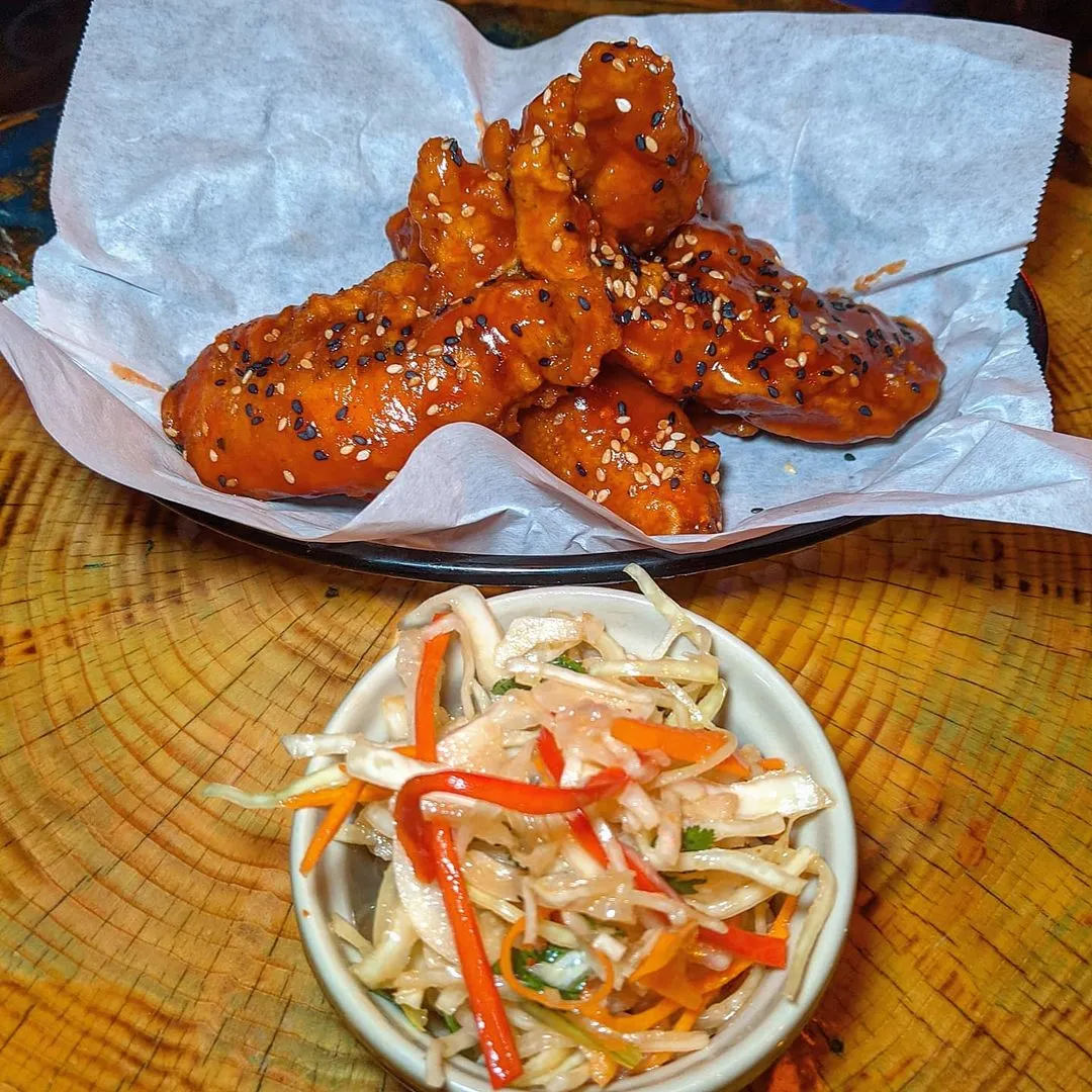 Korean chicken wings