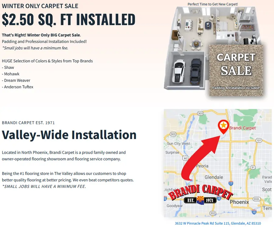 Carpet Stores Glendale (Arizona's 1 Carpet Store in Glendale)