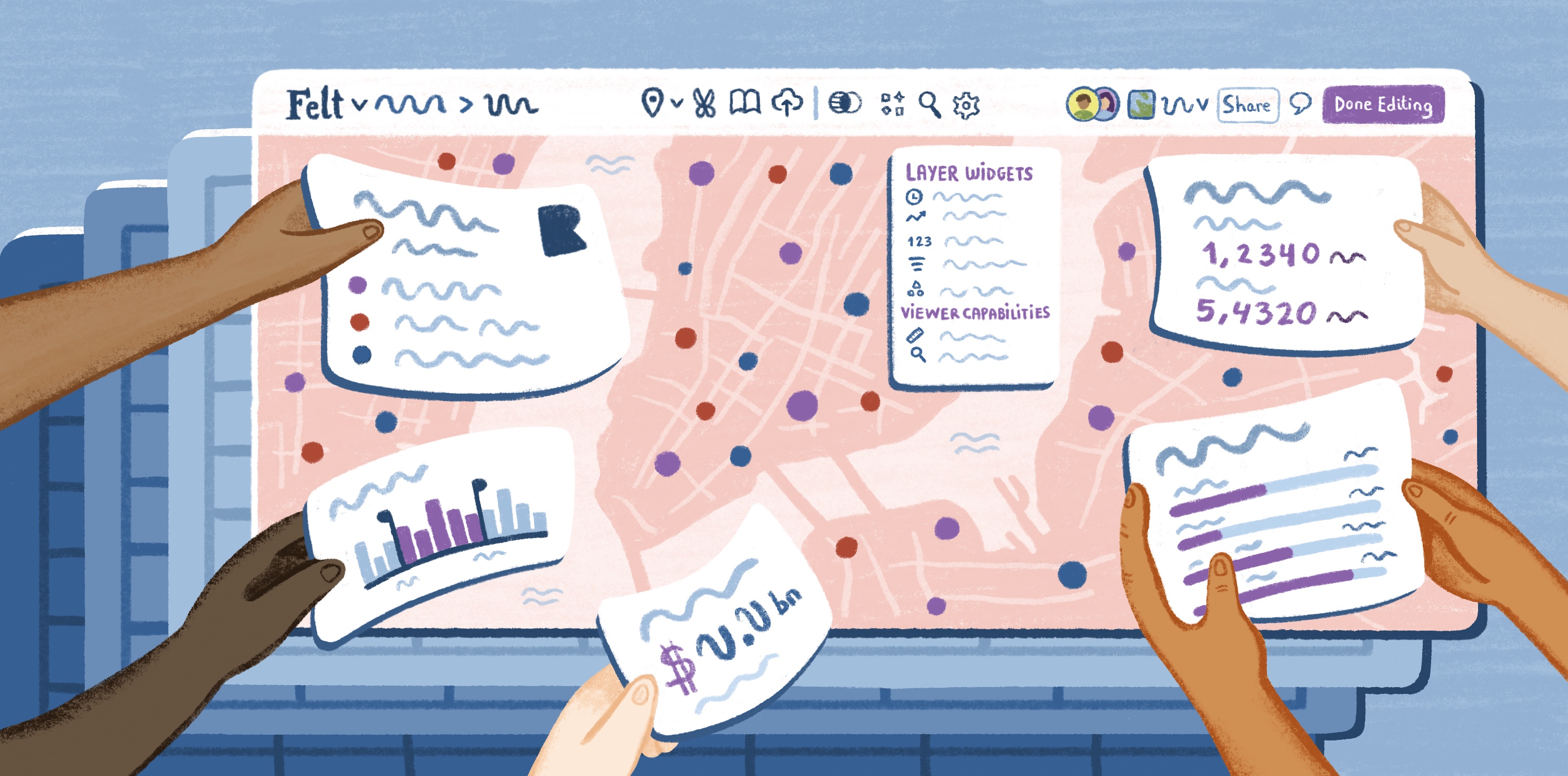 Felt Blog - Who’s Paying the (Literal and Metaphorical) Toll: Mapping the Congestion Pricing Commute with Replica & Felt