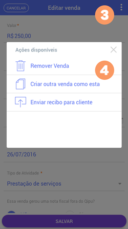 recibo novo