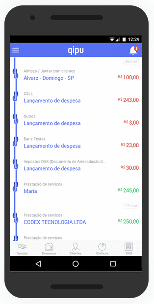 vendas parceladas