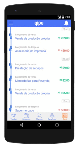 tela clientes