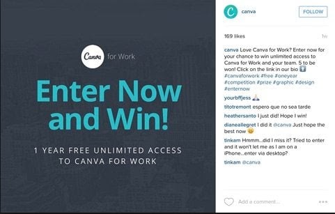 Instagram Call to Actions