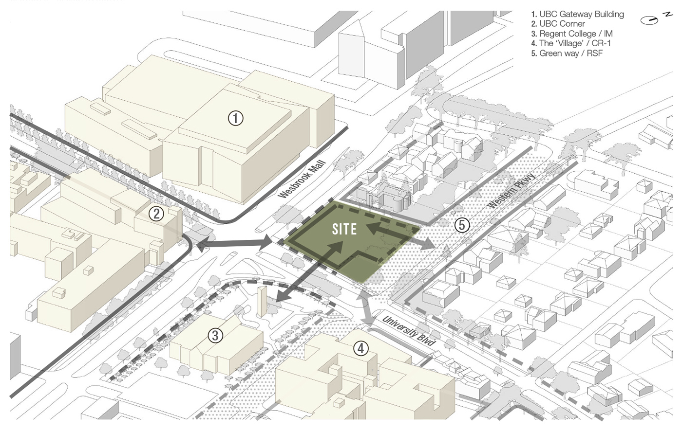 Menno Hall location site map