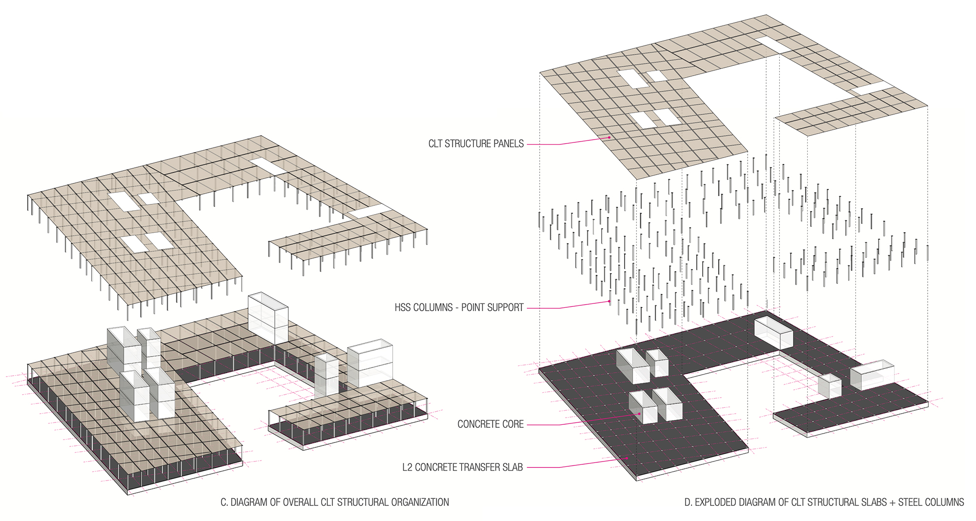 Menno Hall mass timber structure
