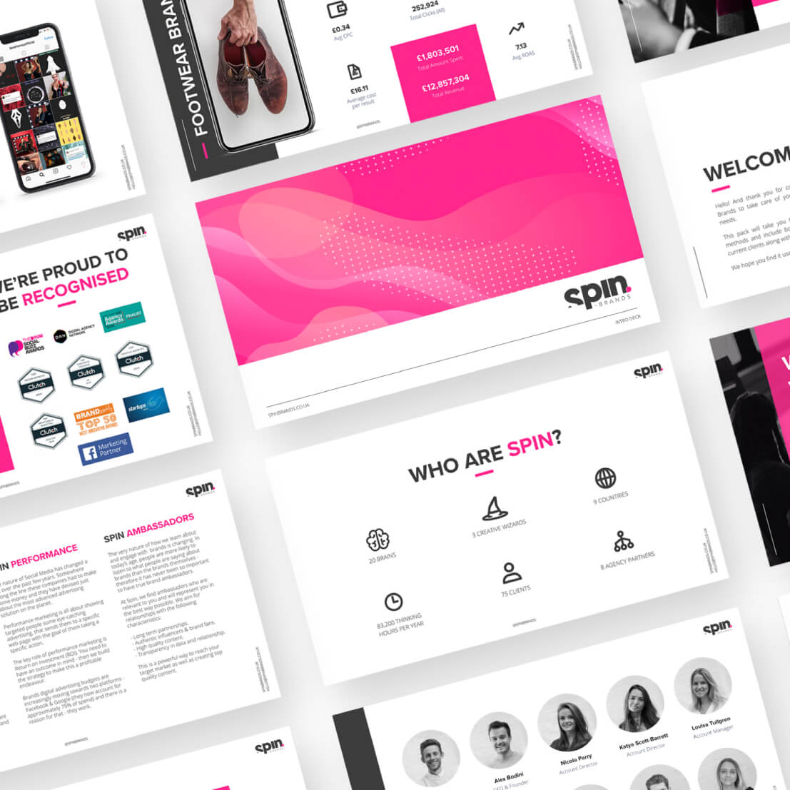 Pithy Studios London Spin Brands Pitch Deck
