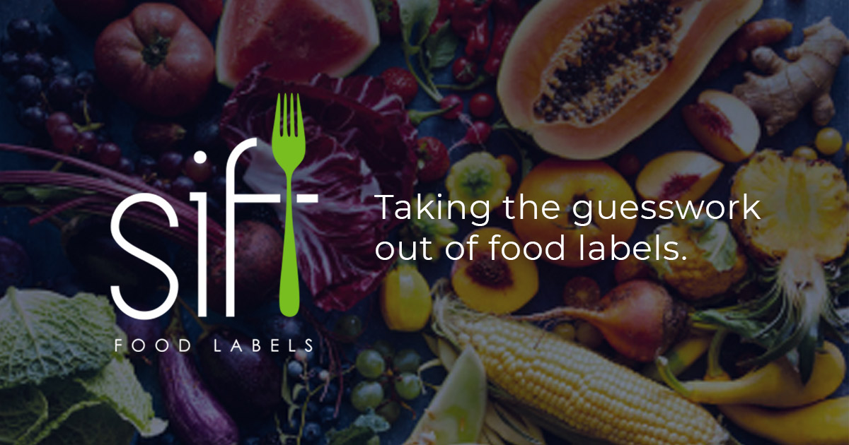 Home Sift Food Labels