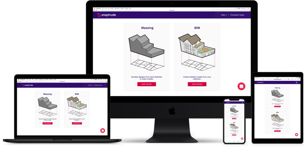 Cloud based architectural design software