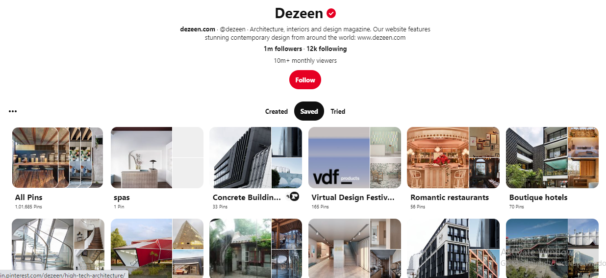 Dezeen on Pinterest for Architects