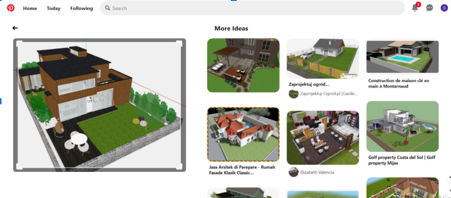 Visual search on Pinterest