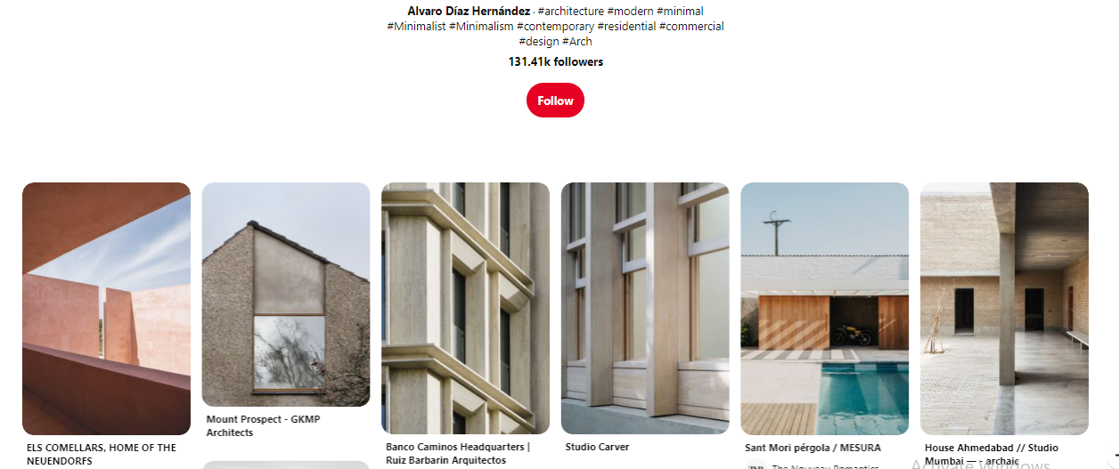 Alvaro Diaz Hernandez on Pinterest for Architects