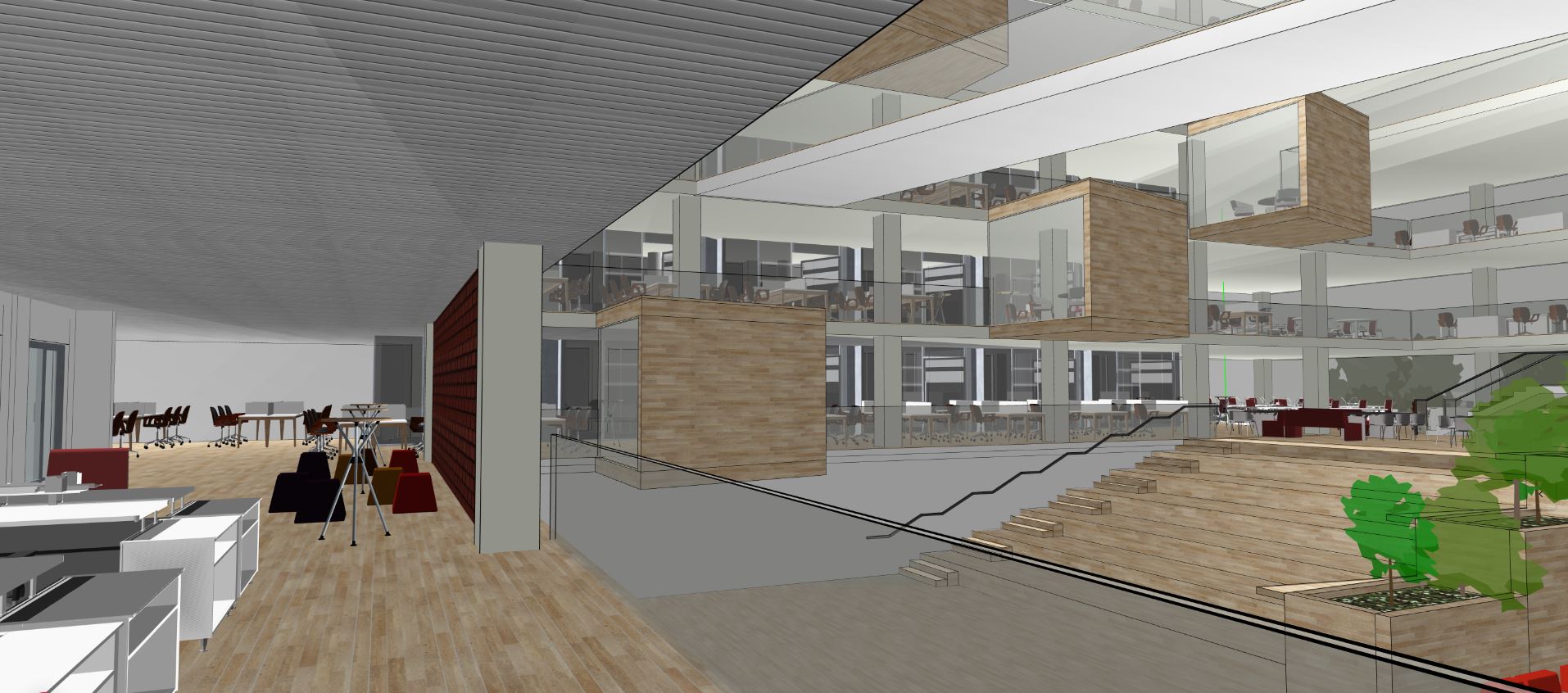 Office building design on Snaptrude