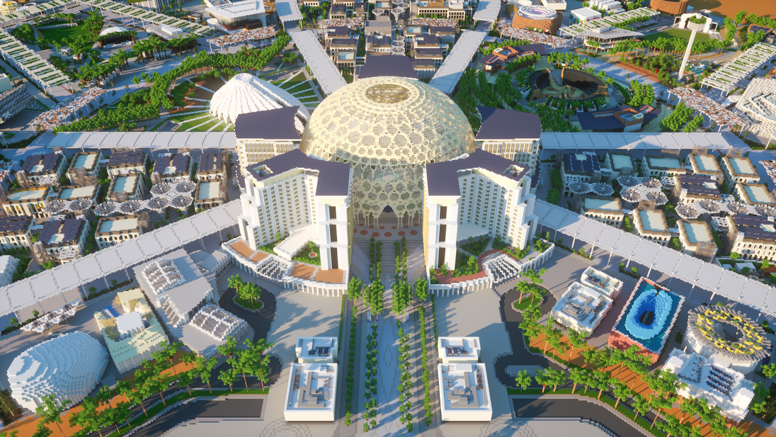 Al Wasl Plaza - The centre of the Expo