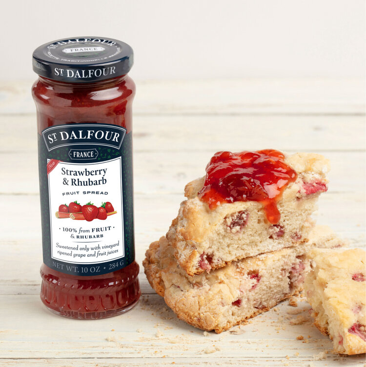 StDalfour Strawberry & Rhubarb Fruit Spread