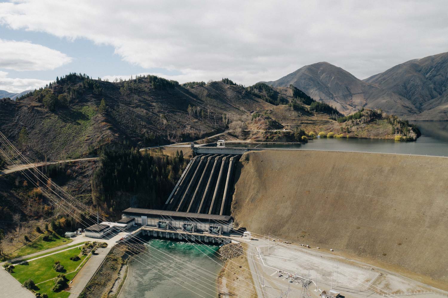 Hydropower station in New Zealand