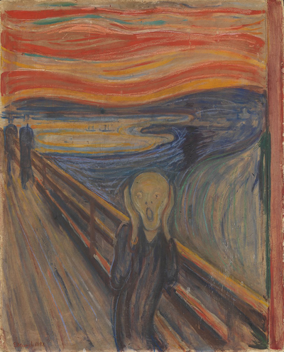 Edvard Munchs "Scream" painting