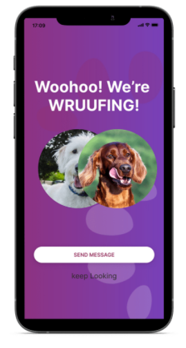 match dog pets wruufing