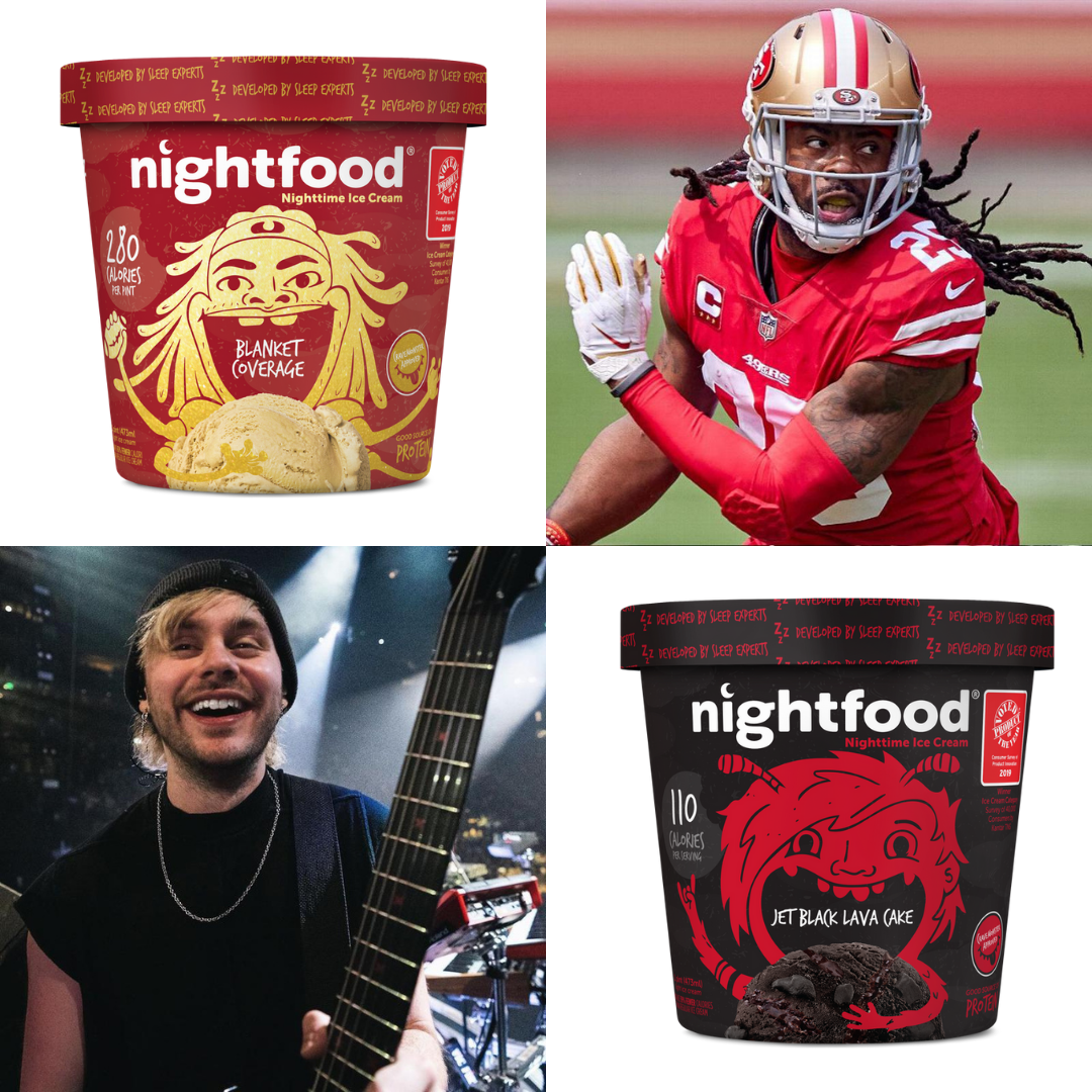 How Lucky Leads helped Nightfood create celebrity flavors with Michael Clifford from 5 Seconds of Summer, and Richard Sherman from the San Francisco 49ers.