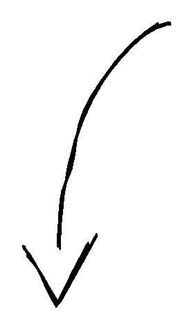 Arrow indicating scroll down 