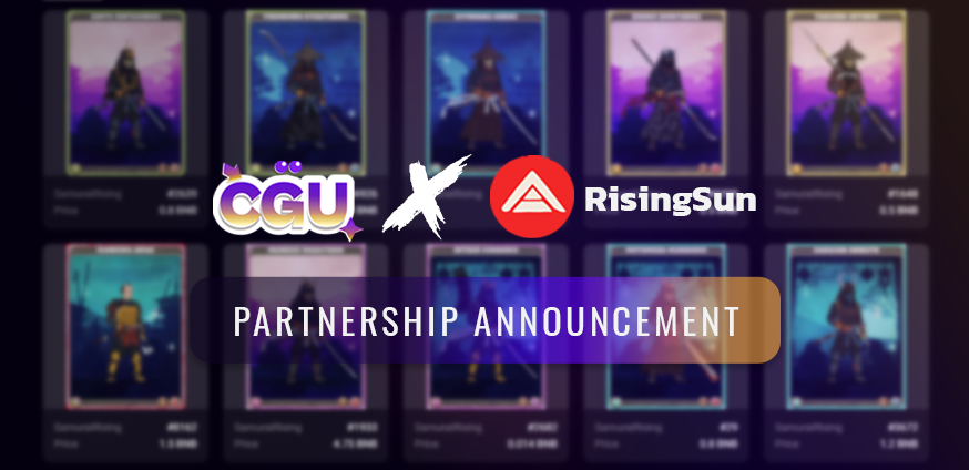 CGU Partners with RisingSun for SamuraiRising, the first of three major releases from the group.