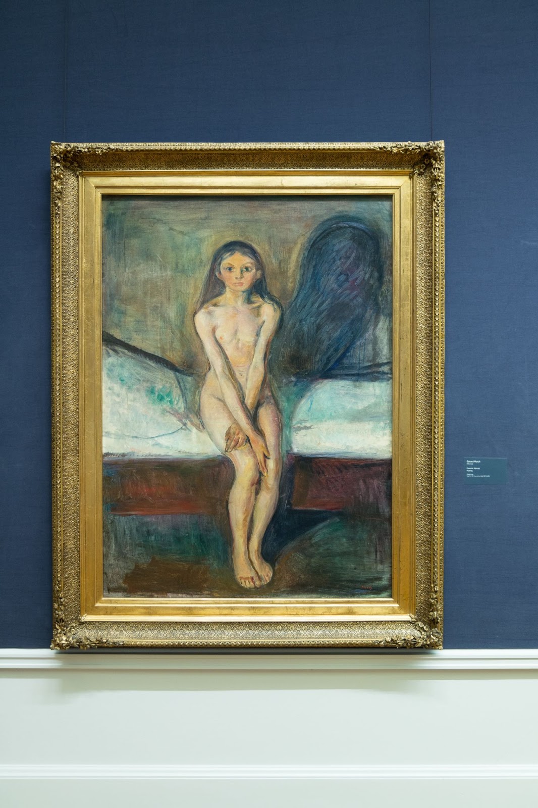 La Pubertà, quadro di Edvard Munch