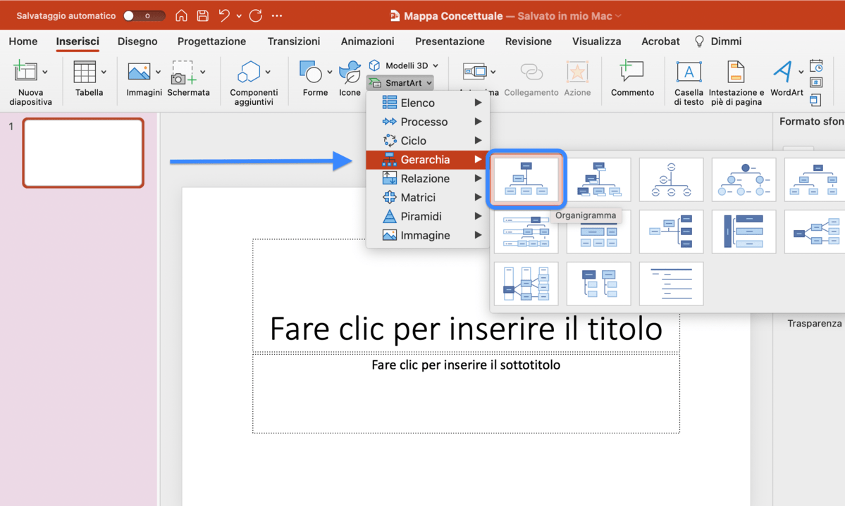 menu-smartart-powerpoint-mappa