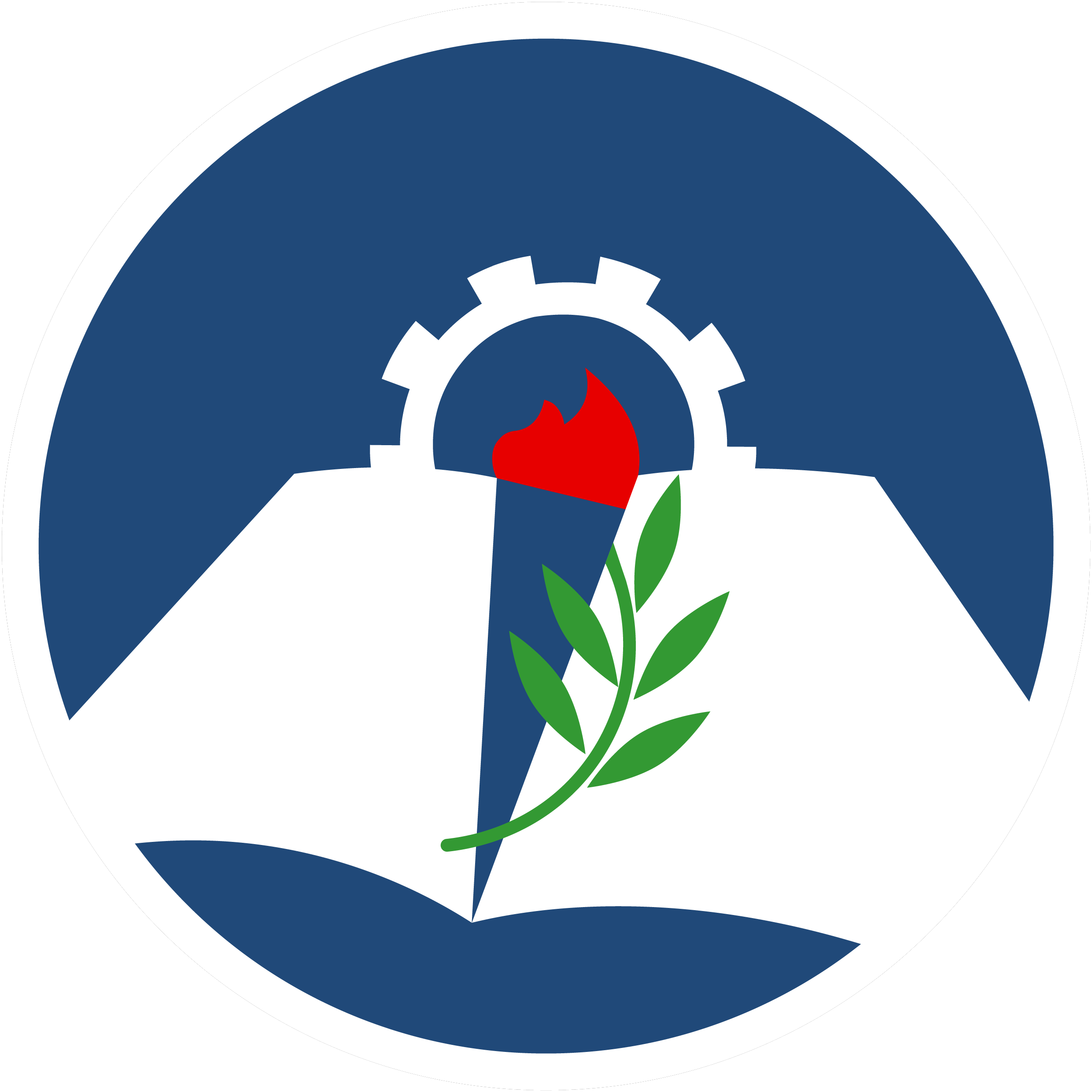 סקיצת עיצוב לסמל עבור יחידת "אקדמיה" במכללה הטכנולוגית של חיל האוויר.