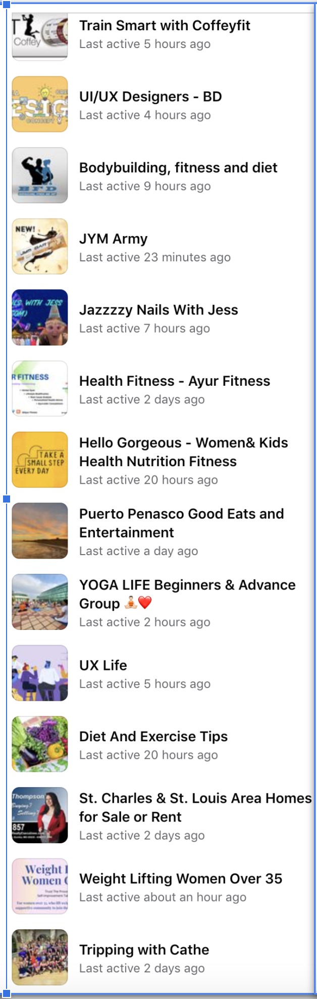 Facebook groups