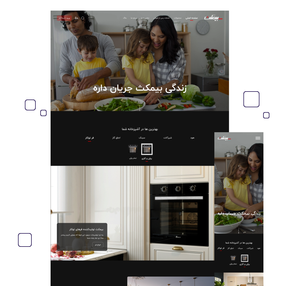 design bimax website